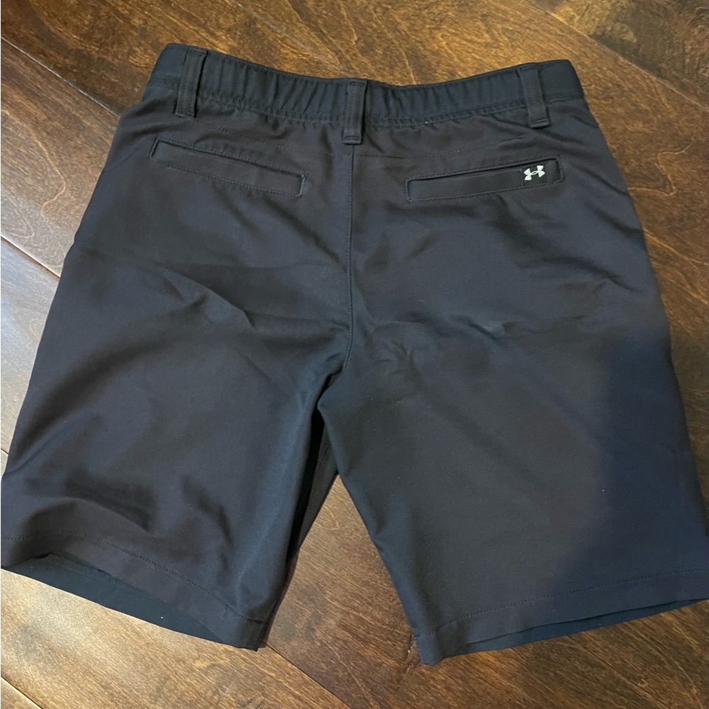 Under Armour Boy’s Black Golf Shorts